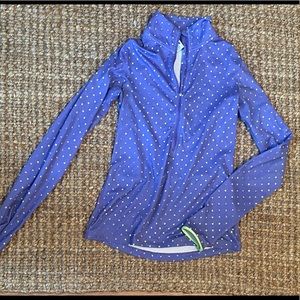 Purple and yellow Nike jacket